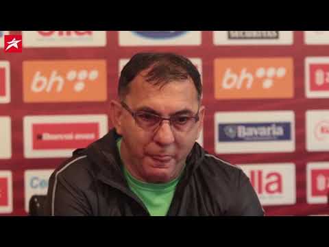 Slavisa Bozicic nakon poraza od Veleža 25.102019