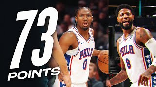 Tyrese Maxey - Paul George - Philadelphia Sixers