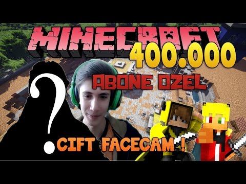 ÇİFT FACECAM! ve GÜLME KRİZİ! - 400.000 ABONE ÖZEL! - Minecraft Survival Games