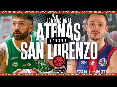 🟡EN VIVO - ATENAS vs SAN LORENZO - LIGA NACIONAL DE BASQUET 2025⚫