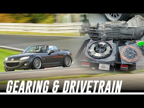 Road + Track NC MX5 // Part 5: Gearing & Drivetrain // Final Drives, Competition Clutch & Flywheel