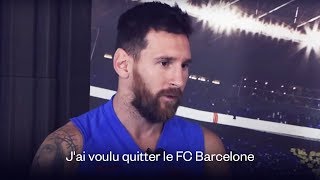 Lionel Messi révèle pourquoi il a vraiment voulu quitter le FC Barcelone | Oh My Goal