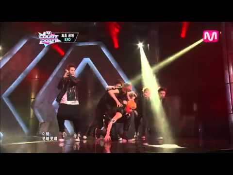 EXO Mnet Comeback Stage Intro+ Wolf