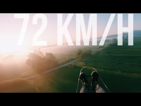 Morning action with Dudek Warp. Super fast flight!!!