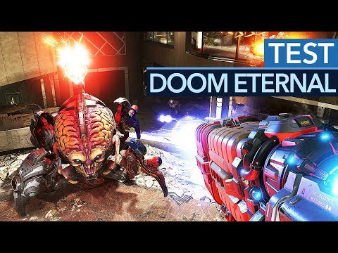 Doom Eternal starts off weak, but quickly becomes FANTASTIC! - Test / Review