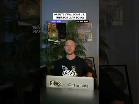 Artists Viral Song Vs. Their Popular Song: Tinashe “Nasty Girl” & 2 On #shorts