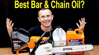 I Was WRONG about Stihl! Best Chainsaw Bar & Chain Oil?