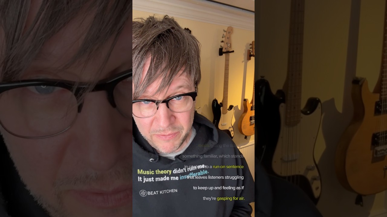 Video thumbnail: Form — music theory as a run-on sentence.