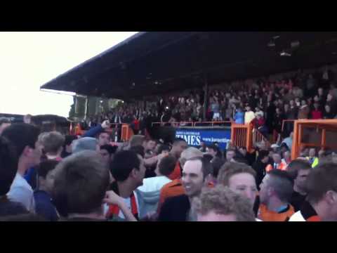 Barnet FC Last Game at Underhill - Pitch Invasion