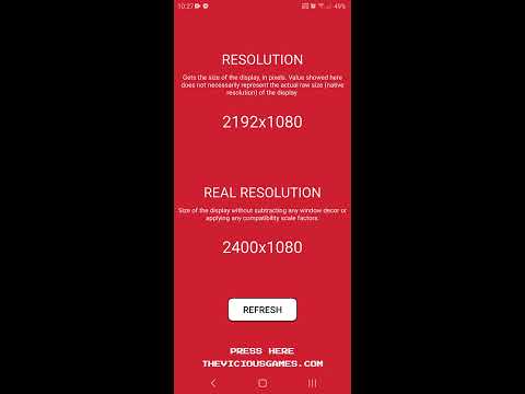 Resolution Checker - Pixels