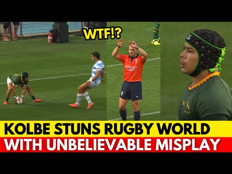 🚨WHAT BIZARRE THING JUST HAPPENED HERE? KOLBE’S SHOCKING ERROR | SPRINGBOKS NEWS