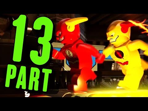 LEGO DC Super Villains Walkthrough Gameplay Part 13 - The Flash and Reverse Flash