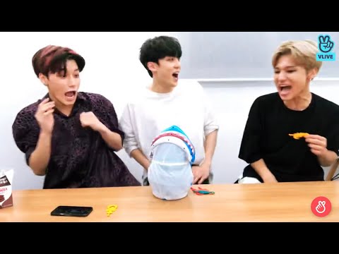 ATEEZ being chaos while playing games in VLIVE | ATEEZ funny moments eng sub
