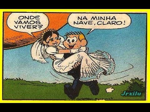 Se o Astronauta tivesse se casado com a Ritinha ... Gibis da Turma da Mônica