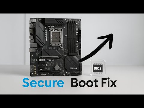 [ASROCK] How To Fix Secure Boot Enabled But NOT Active in BIOS ASRock Motherboards