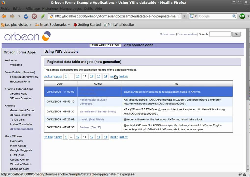 Datatable Paging - Navigating Through Pages