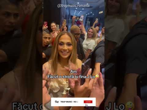 Tzanca Uraganu sings to Jennifer Lopez 🎤💃