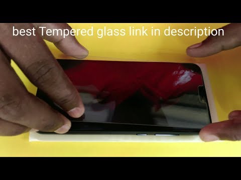 How to apply tempered glass on Redmi 6 pro/Redmi 6/Redmi 6A