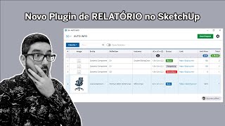 Novo Plugin de Relatório para SketchUp