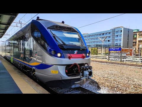 The Jazz train ETR 425 Naples metro