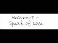 Heaven-7 - Speak of Love 