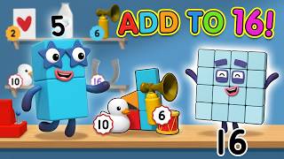 Fun Math Adventure – Numberblocks 16 Teaches Numbers