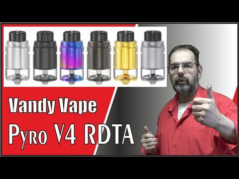 Vandy Vape Pyro V4 RDTA gewickelt gedampft Review und Fazit in deutsch