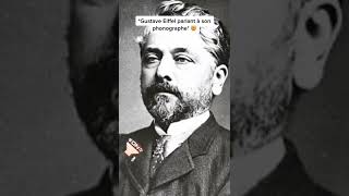 La voix de Gustave Eiffel 🤯 #shorts #toureiffel #Paris #France