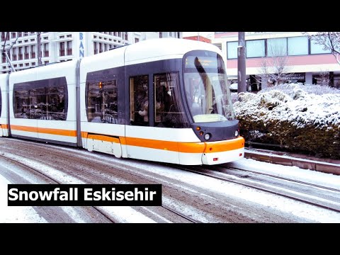 Heavy Snowfall Eskisehir | 22.1.2022 | Eskişehir