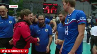 Волейболисты клуба «Грозный» одержали победу над командой «Кристалл» из Воронежа