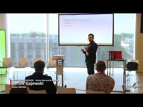DD2018: Bartek Gajewski - Game idea worth a dollar