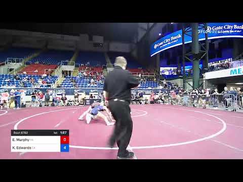 127 Lbs Consi Of 8 #1 - Emily Murphy, Pennsylvania Vs Kayla Edwards, California D16d