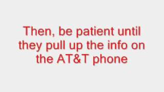 How to use a T-mobile SIM Card in an AT&T Phone (Unlock)