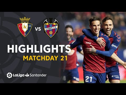 Highlights CA Osasuna vs Levante UD (2-0)