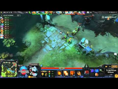 SSD vs Evil Geniuses Game 2 - Bigpoint Battle DOTA 2 - TobiWan