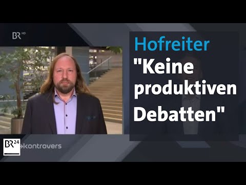 Interview with Anton Hofreiter: "No productive debates" | Controversial | BR24