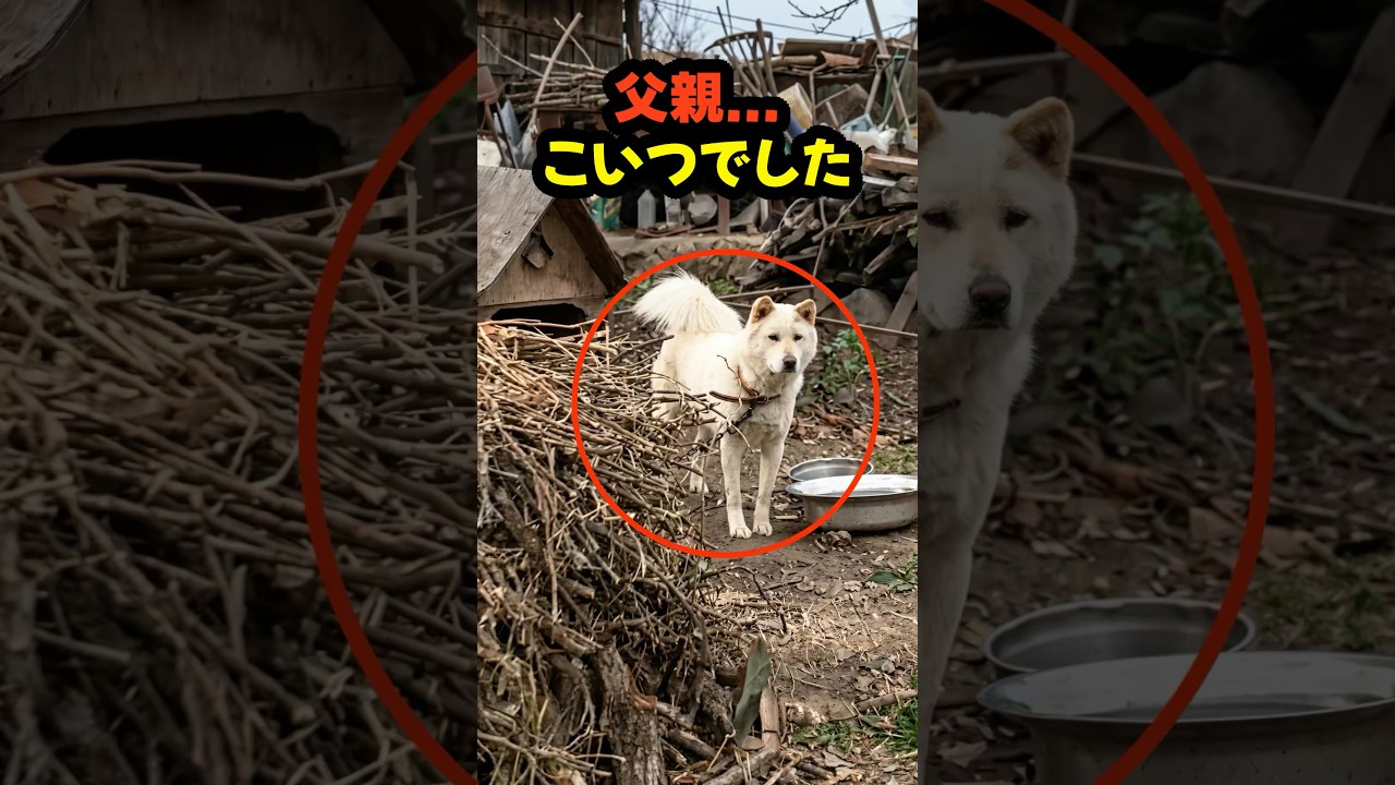 絶対に外に出ていない犬が“父親”だった理由