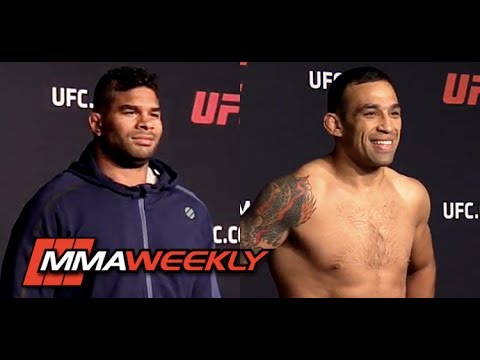 UFC 213 Official Weigh-in: Alistair Overeem vs Fabricio Werdum