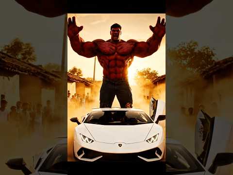 Hulk Vermelho trás uma LAMBORGHINI para mãe dele 💔🥹