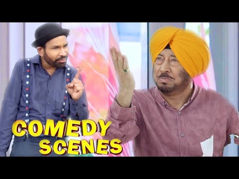 Best Comedy Scenes ~ Jaswinder Bhalla ~ Harby Sangha ~ Punjabi Comedy Scenes