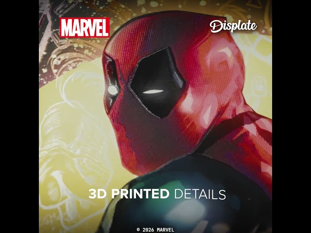 Vídeo relacionado con Displate - Póster de Metal - Montado con Imán - Marvel - Iceman