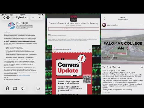 Canvas hack leaves San Diego college students scrambling ...
