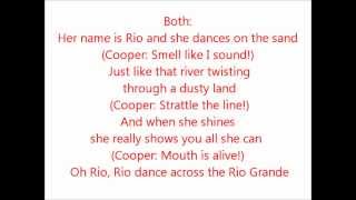 Glee - Hungry like the wolf/Rio - lyrics