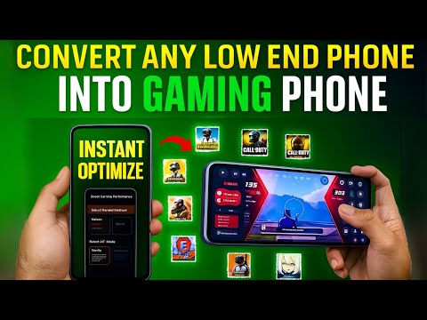 Convert Any Low-End Android Phone Into a GAMING BEAST! | No Root Needed 🔥