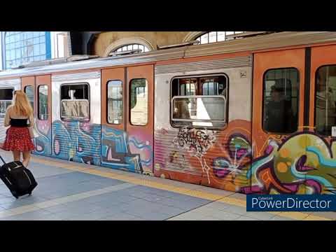 Vivo Y33s test: Metro and Suburban Railway in Piraeus