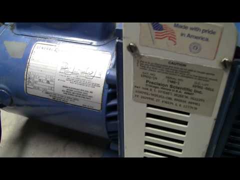 Precision Scientific Vacuum Pump