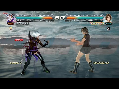 L7 144_4 Kunimitsu (Anakin x24) vs (Lima) Asuka - Tekken 7 vs10 Online sin Grafica