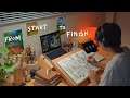 Sketch With Me From Start To Finish Watch This For Comfort
