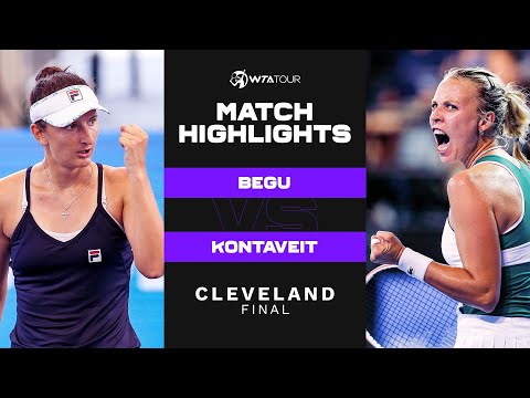 Irina-Camelia Begu vs. Anett Kontaveit | 2021 Cleveland Final | WTA Match Highlights