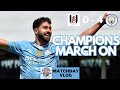 Fulham 0-4 | Matchday vlog| Champions on the March